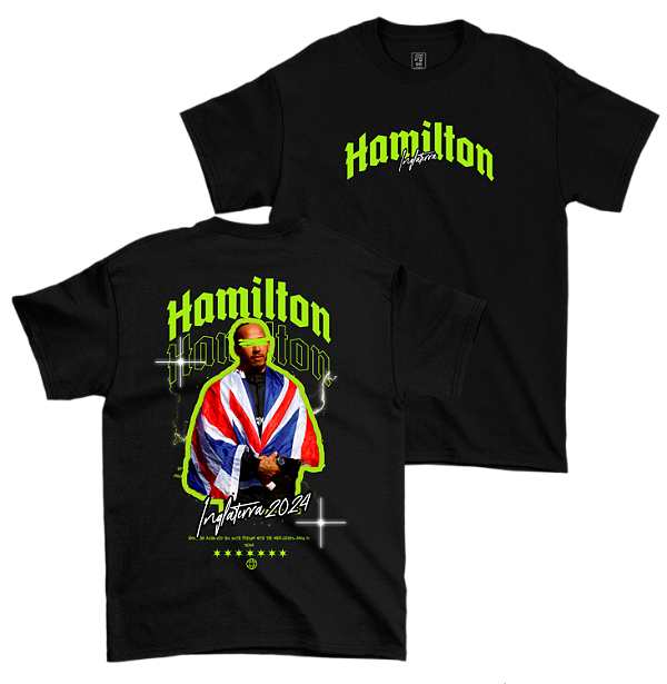 Camiseta Pilotwear Lewis Hamilton Inglaterra