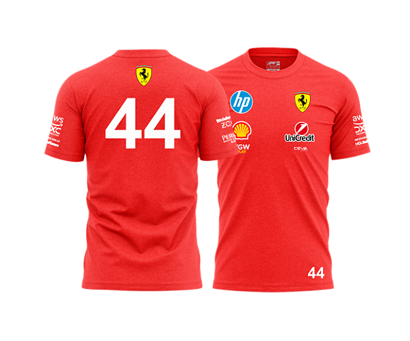 Camiseta Ferrari Lewis Hamilton  2025
