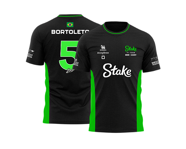 Camiseta Stake Gabriel Bortoleto 2025