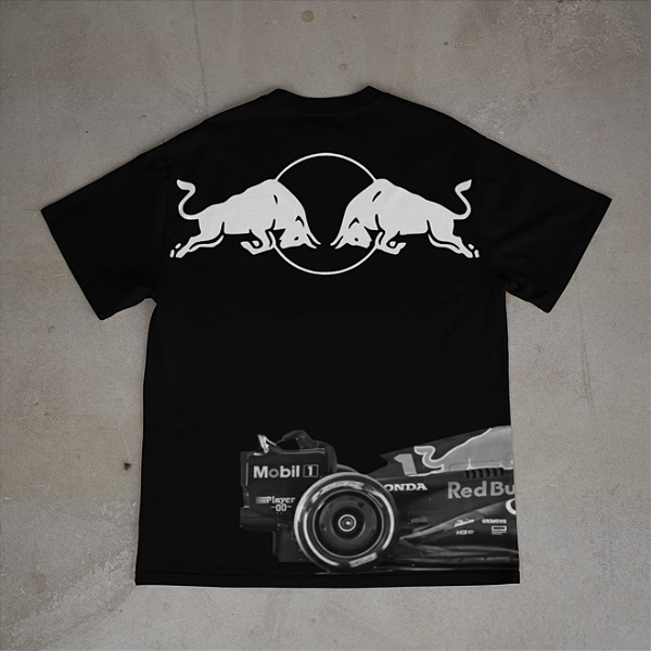 Camiseta Streetwear Red Bull Racing