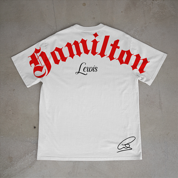 Camiseta Old English Lewis Hamilton