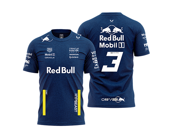 Camiseta Red Bull Racing Max 3 Singapura 2025