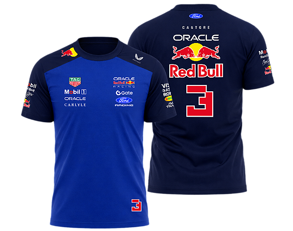 Camiseta Red Bull Racing Max Verstappen 2026