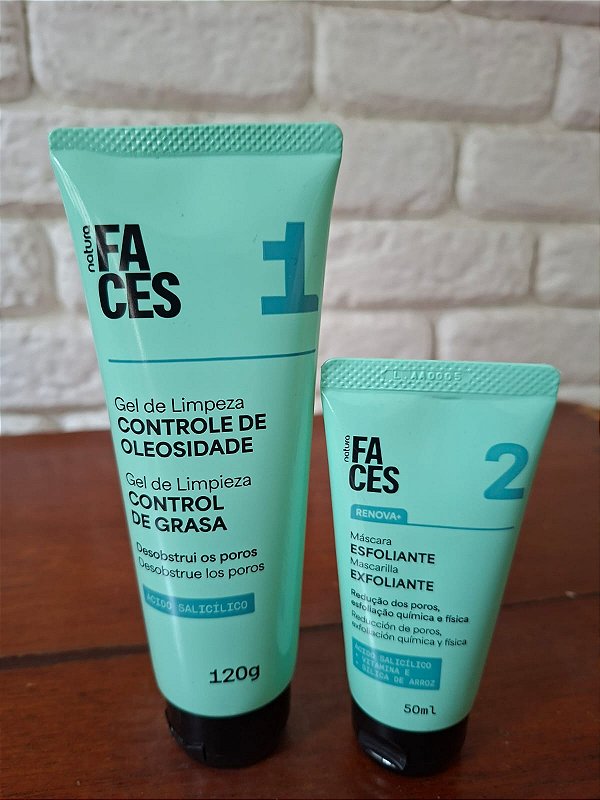 Kit Natura Faces Controle Oleosidade