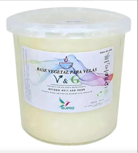 Cera Vegetal para Velas 900gr