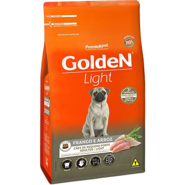 Ração Golden Formula Cães Adultos Light Mini Bits Frango E Arroz