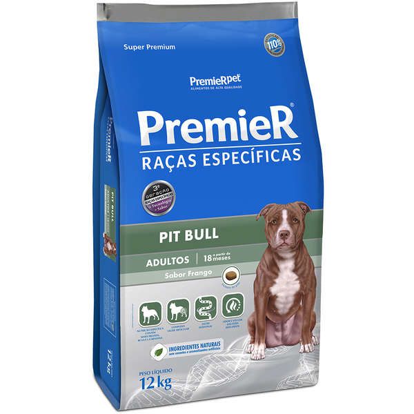 Ração Premier Pet Raças Específicas Pit Bull Adulto 12 Kg