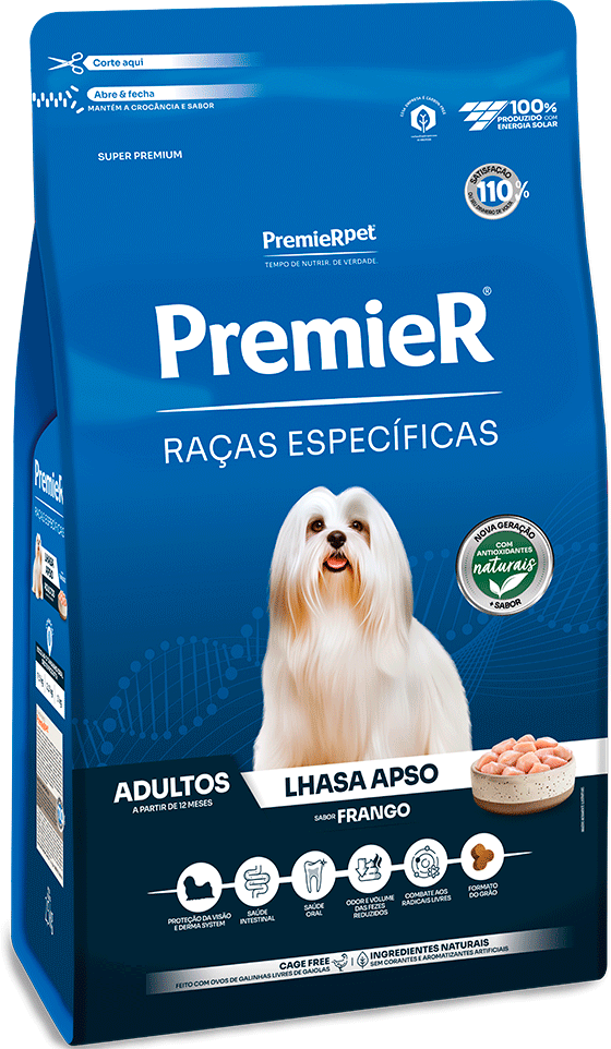 Ração Premier Pet Raças Específicas Lhasa Apso Adulto
