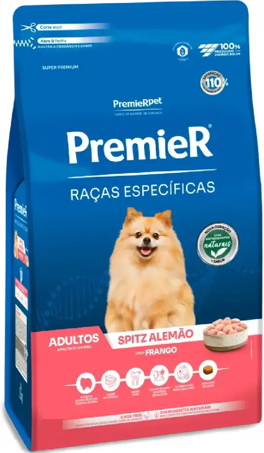 Ração Premier Raças Específicas Spitz Alemão Adulto