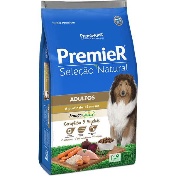 Ração Premier Seleção Natural para Cães Adultos