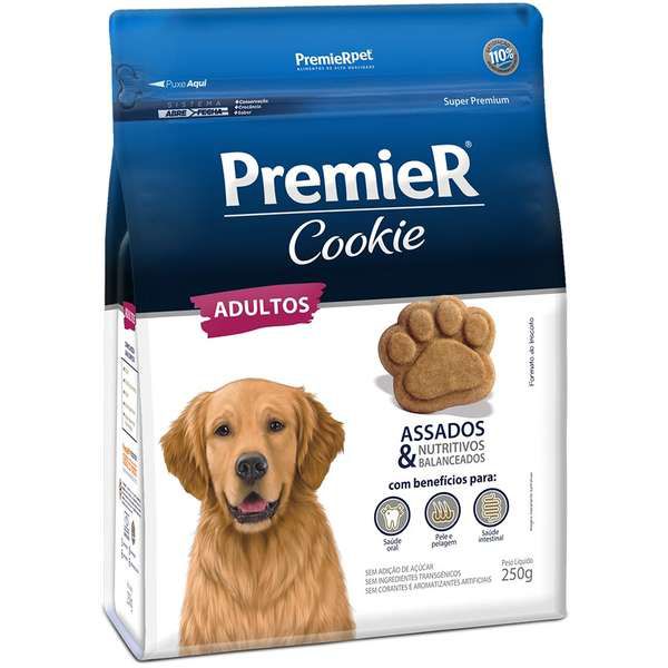 Biscoito Premier Pet Cookie para Cães Adultos 250g