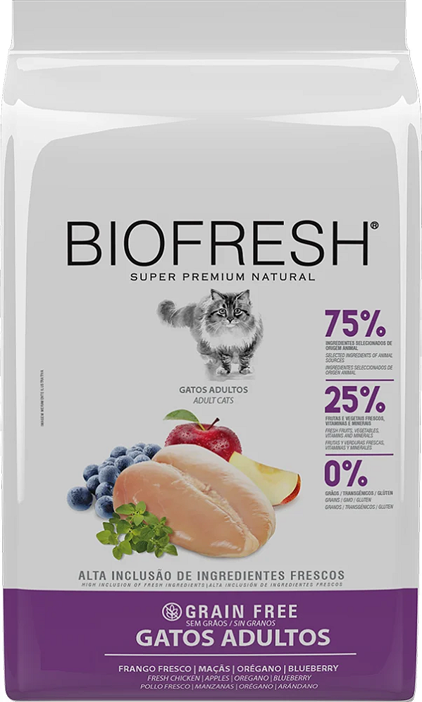 Ração Hercosul Biofresh Frango para Gatos Adultos