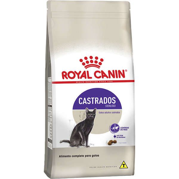 Ração Royal Canin Sterilised para Gatos Adultos Castrados