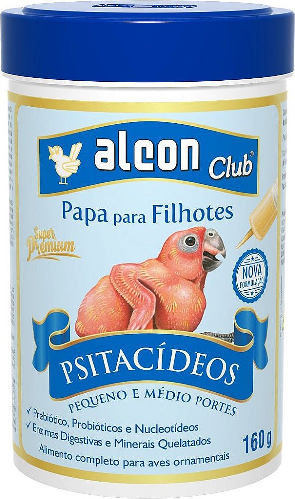 Alcon Club Papa para Filhotes Psitacídeos