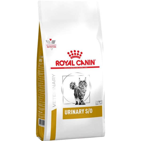 Ração Royal Canin Feline Veterinary Diet Urinary S/O para Gatos com Cálculos Urinários