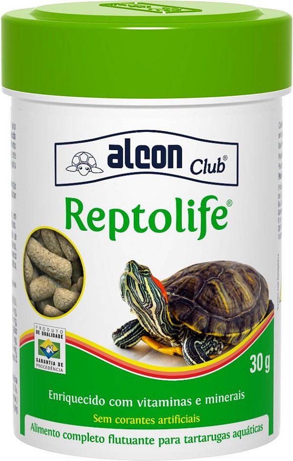 Ração Alcon Club Reptolife para Tartarugas