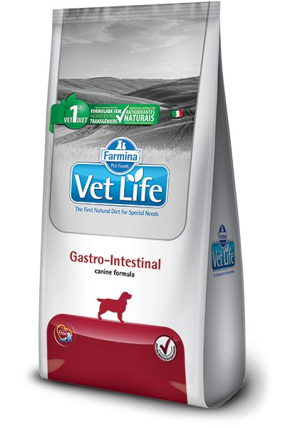 Ração Vet Life Natural Gastro Intestinal para Cães Adultos