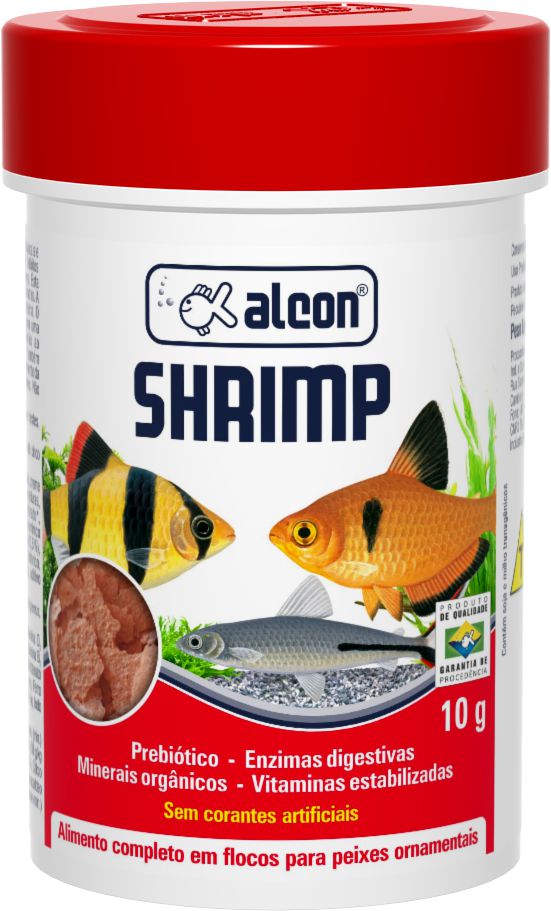 Ração Alcon Shrimp Peixes Ornamentais Tropicais e Marinhos