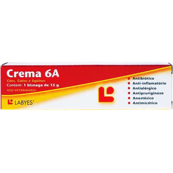 Antibiótico Crema 6A 15g