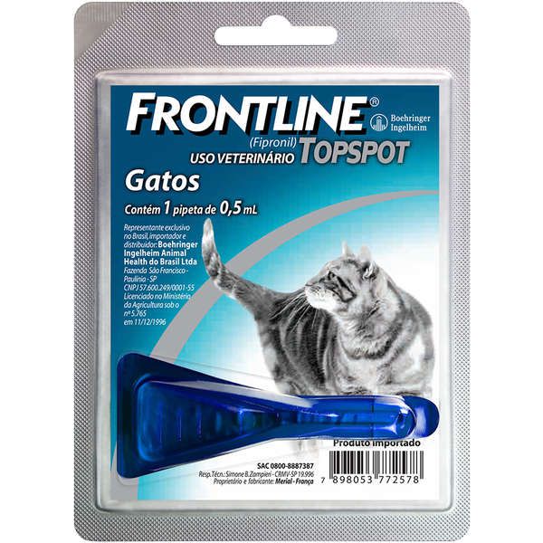 Antipulgas e Carrapatos Frontline TopSpot Para Gatos