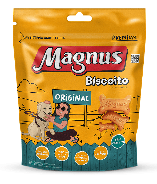 Biscoito Magnus Cães Original 400g