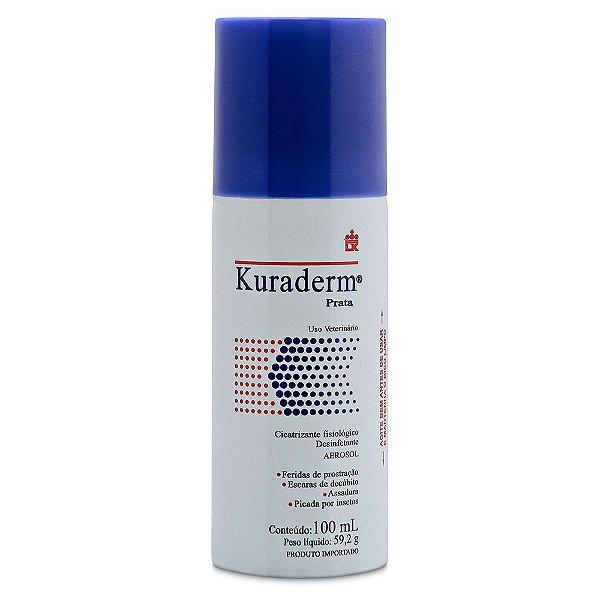 Kuraderm Spray Bactericida Konig para Cachorro 100 ml