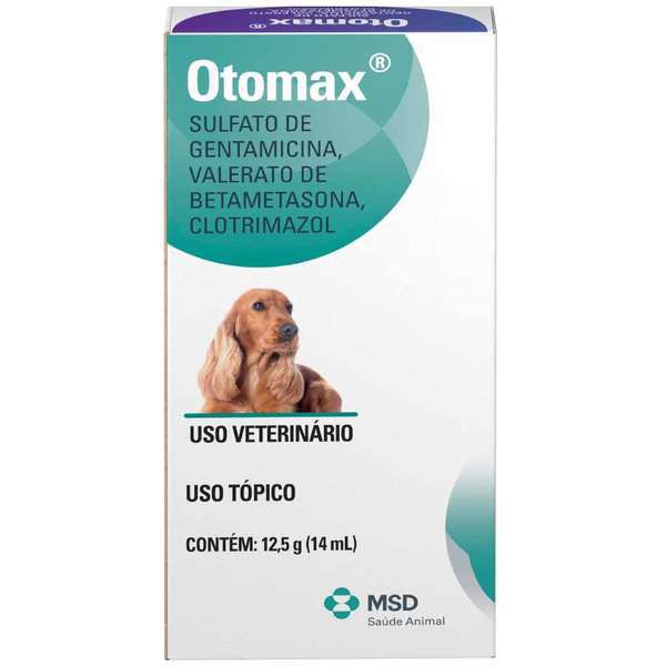 Pomada MSD Otológica Otomax - 12,5 g (14 mL)
