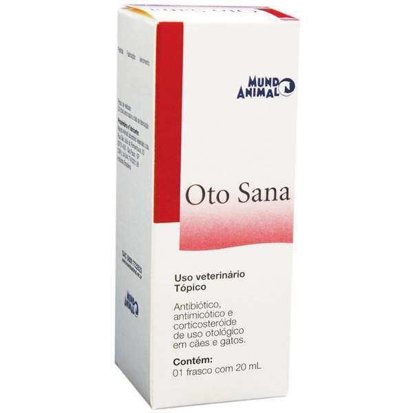 Antibiótico Oto Sana Premium - 20 mL