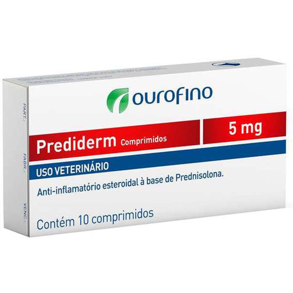 Anti-inflamatório Prediderm 5mg  10 Comprimidos