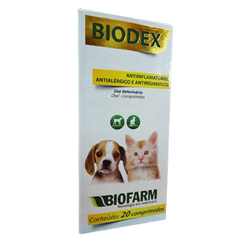 Biodex Comprimido C/20 - Biofarm
