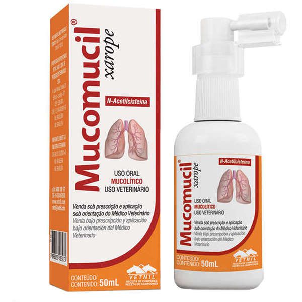 Expectorante Vetnil Mucomucil Xarope 50 mL