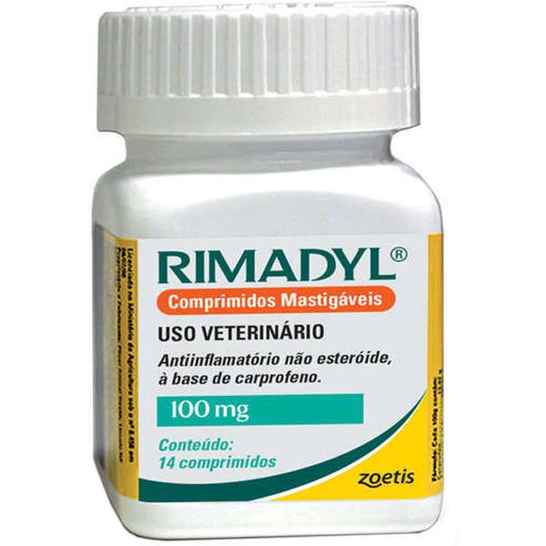 Anti-inflamatório Zoetis Rimadyl de 14 Comprimidos 100 mg