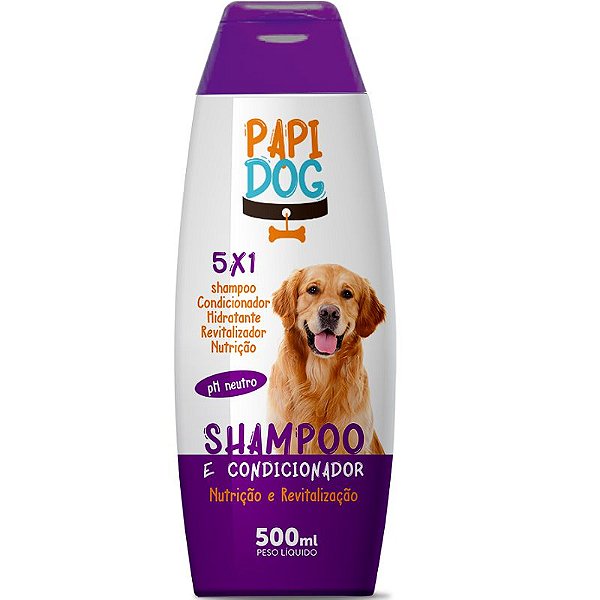 Shampoo e Condicionador 5X1 PAPI DOG