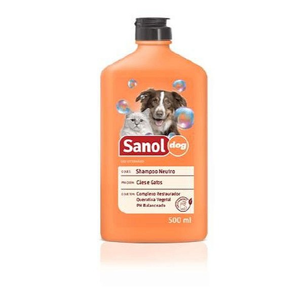 Shampoo Neutro 500ml Sanol