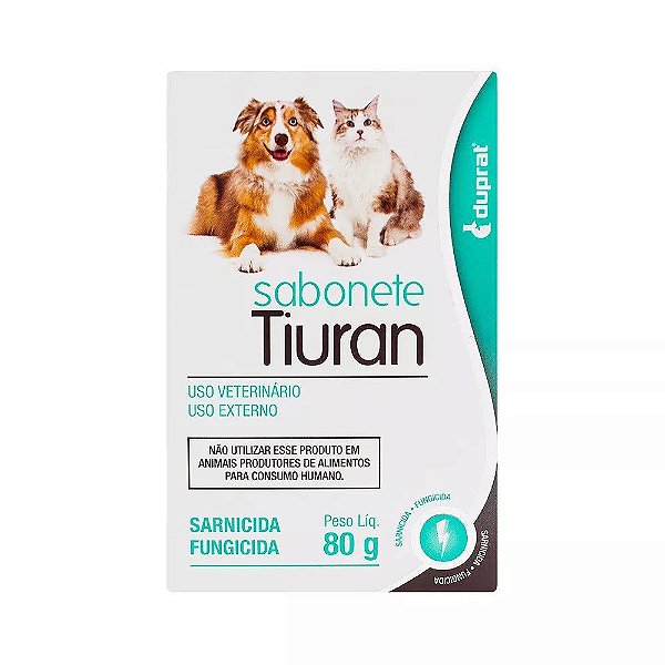 Sabonete Tiuran Sarnicida E Fungicida 80 G