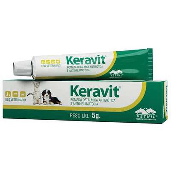 Keravit Pomada Oftálmica Vetnil 5g