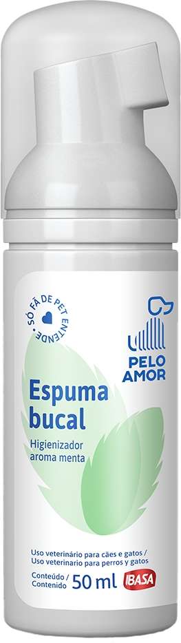 Espuma Bucal Ibasa para Cães e Gatos 50 ml