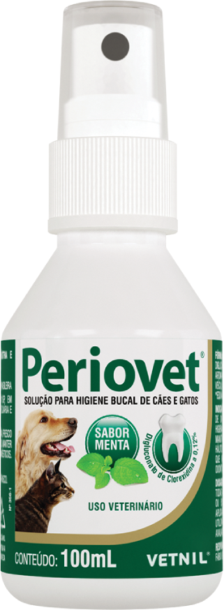 Solução para Higiene Bucal Vetnil Periovet Spray 100 ml