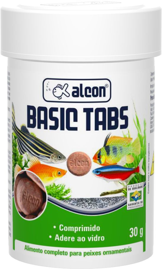 Ração Alcon Basic Tabs 30g
