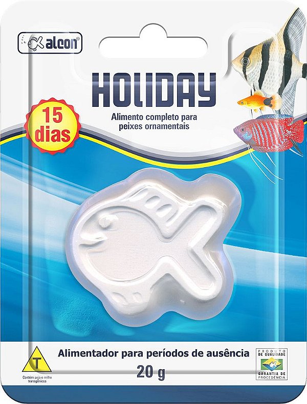 Alcon Holiday Alimento Férias Para 15 Dias 20g