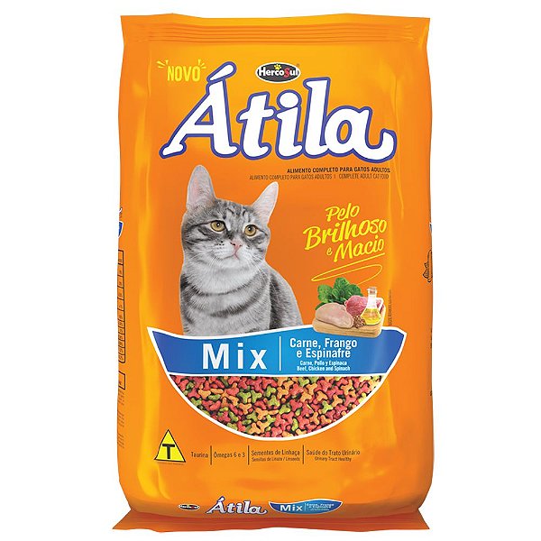 Ração Hercosul Átila Mix Gatos Adultos