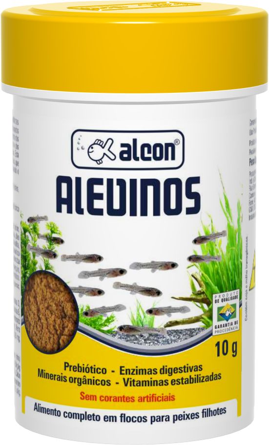 Ração Alcon Alevinos 10g