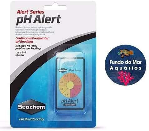 Teste de PH Seachem Alert para Aquário