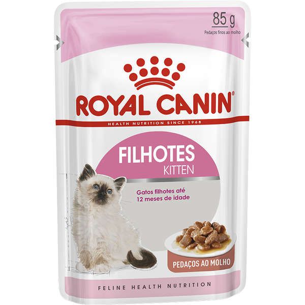 Ração Royal Canin Sachê Feline Kitten Instinctive para Gatos Filhotes com até 12 meses
