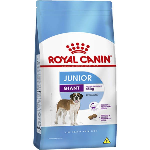 Ração Royal Canin Giant Junior para Filhotes de Cães Gigantes de 8 a 18/24 Meses de Idade 15 Kg