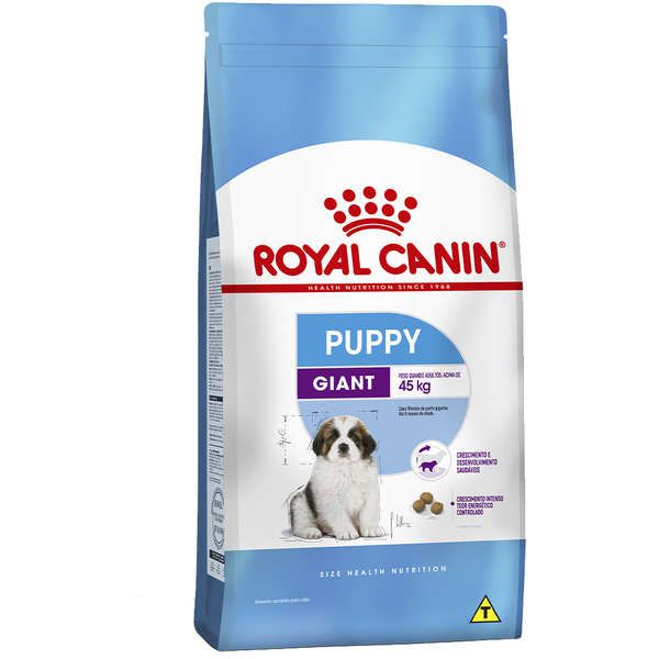 Ração Royal Canin Giant Puppy para Filhotes de Cães Gigantes de 2 a 8 Meses de Idade - 15 Kg