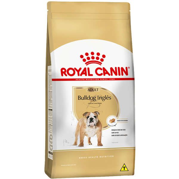 Ração Royal Canin para Cães Adultos da Raça Bulldog 12 Kg