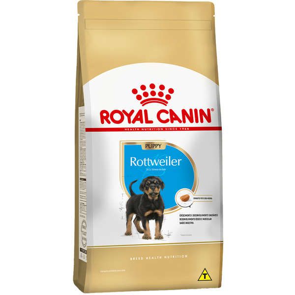Ração Seca Royal Canin Puppy Rottweiler para Cães Filhotes 12 Kg