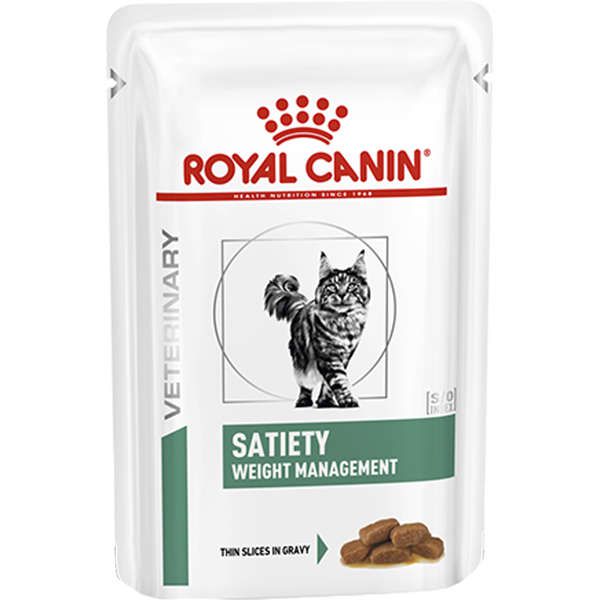 Ração Royal Canin Sachê Satiety Weight Management Para Gatos