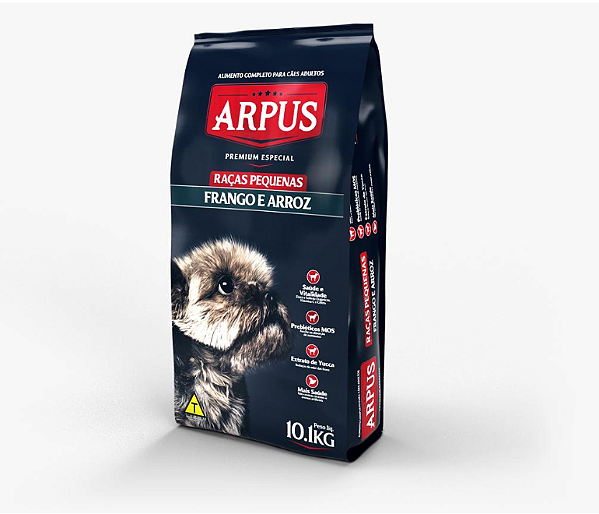 Ração Arpus Premium Especial Cães Adultos Porte Pequeno 10,1 Kg